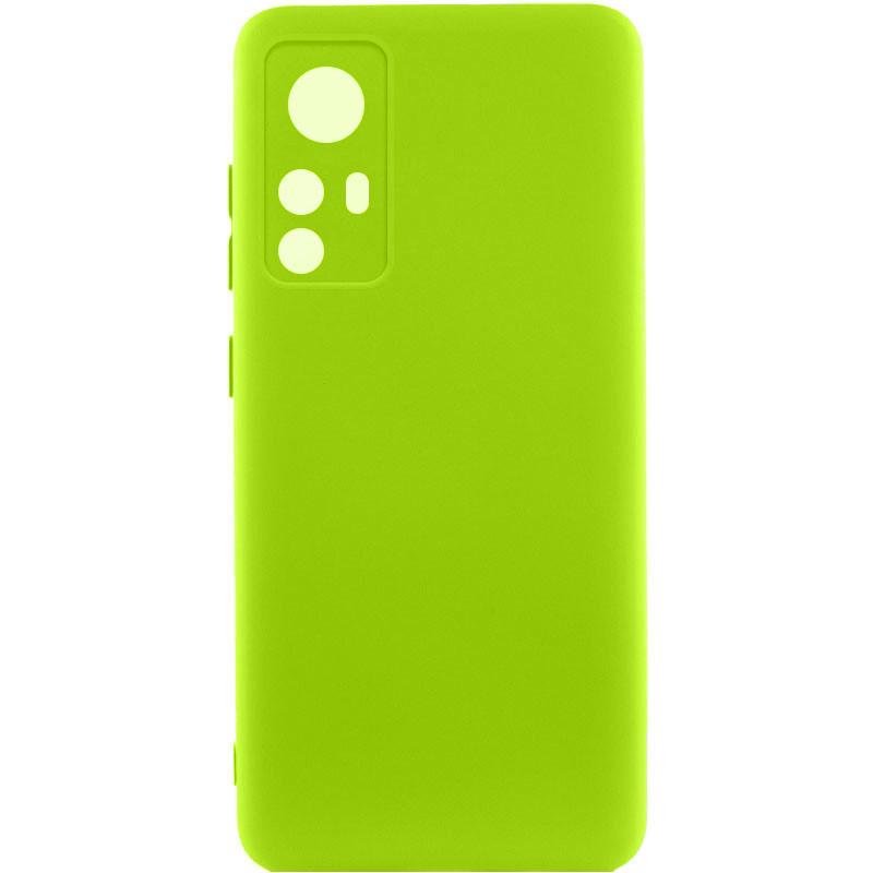 Противоударный чехол Silicone Cover Lakshmi Full Camera (A) для Xiaomi Redmi Note 12S Pistachio