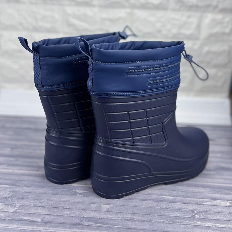 Чоботи жіночі пінові з утеплювачем Е-001045 p. 40 26 см Синій - фото 4 Чоботи жіночі пінові з утеплювачем Е-001045 p. 40 26 см Синій - фото 4