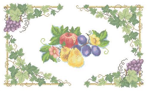 Полотенце спасевское для вышивания бисером на габардине ЗПР-016 50х33 см