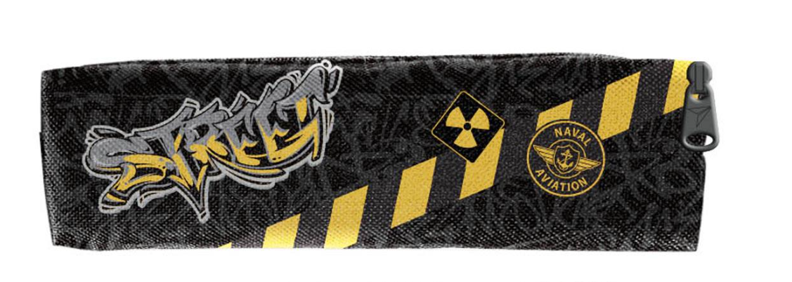 Пенал мягкий YES TP-04 Street style Черный (533026)