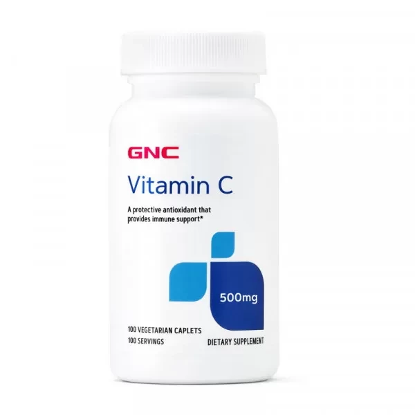 Витамин C для спорта GNC Vitamin C 500 мг 100 Veg Caplets Витамин C для спорта GNC Vitamin C 500 мг 100 Veg Caplets