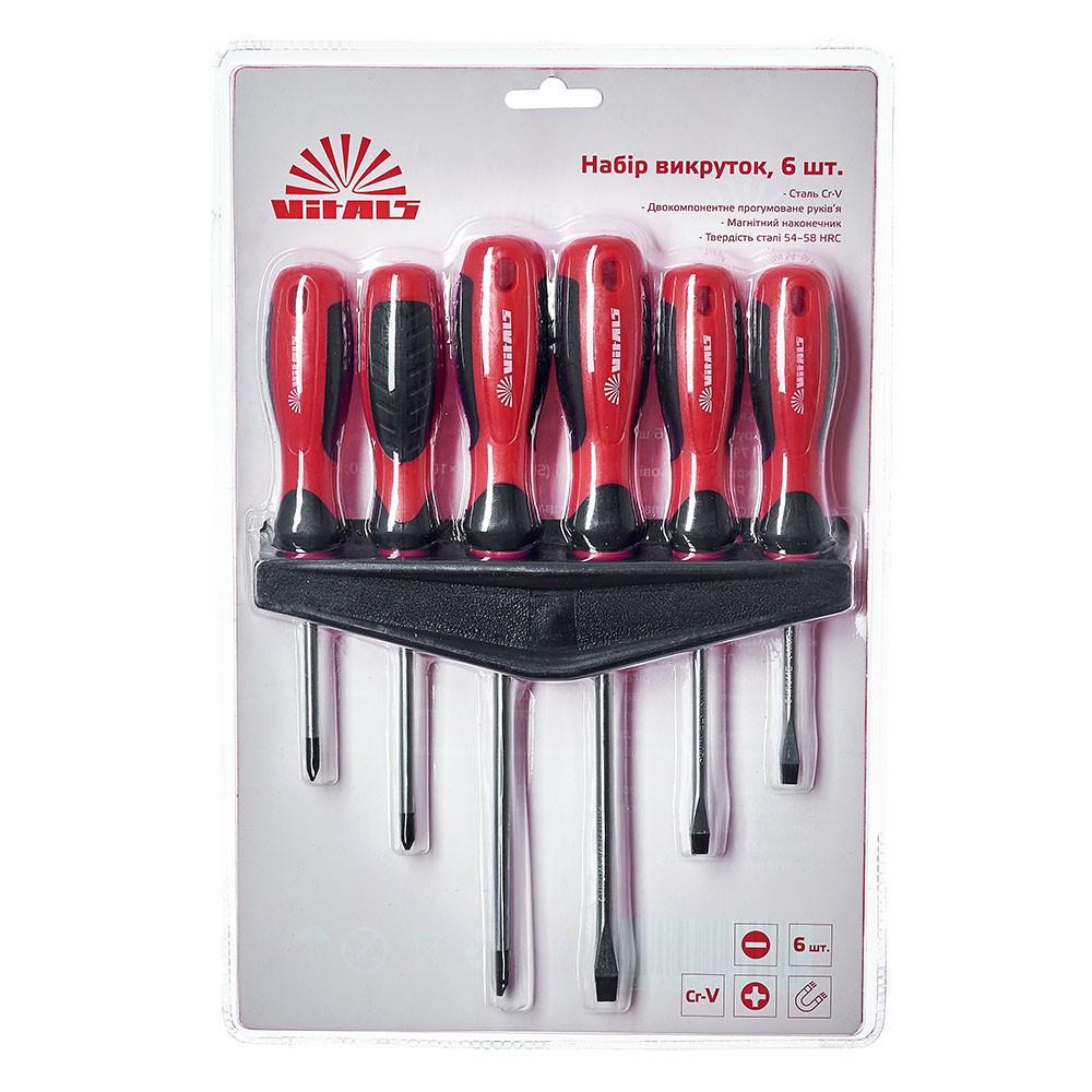 Набор отверток Vitals 6 шт. (179515) - фото 14 Набор отверток Vitals 6 шт. (179515) - фото 14