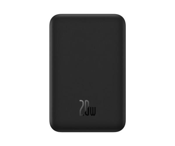 Зовнішній акумулятор BASEUS Magnetic Mini Wireless 20000mAh 20W з функцією бездротової зарядки Black