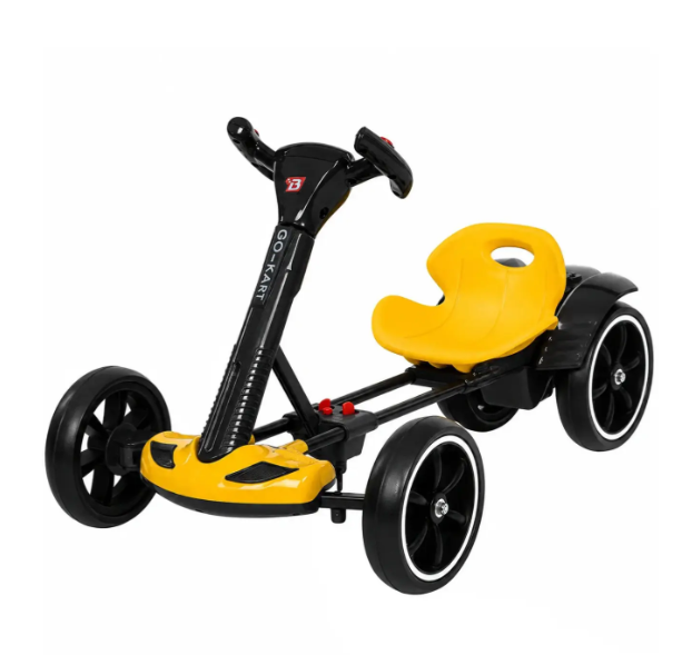 Дитячий електромобіль Dacia GO KART F1 390 Вт з пультом Bluetooth EVA-колеса Жовтий (37158808) Дитячий електромобіль Dacia GO KART F1 390 Вт з пультом Bluetooth EVA-колеса Жовтий (37158808)