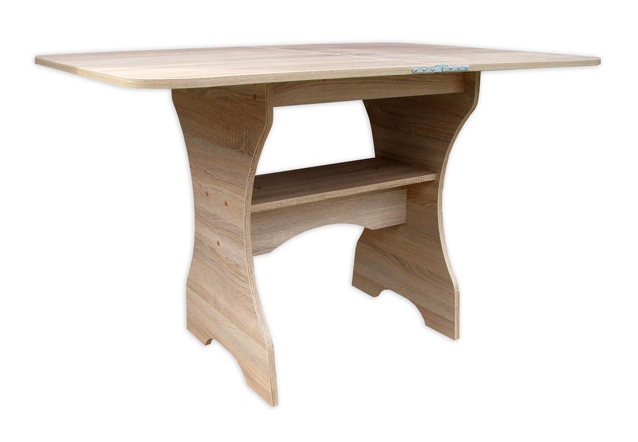 Стіл кухонний МАКСІ-МЕблі розкладний плюс Дуб сонома (9194)