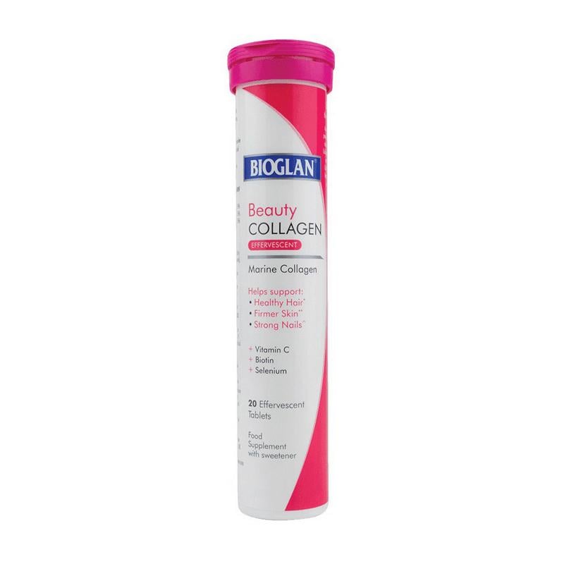 Коллаген морской с витамином C и биотином Bioglan Effervescent Beauty Collagen 20 табл.