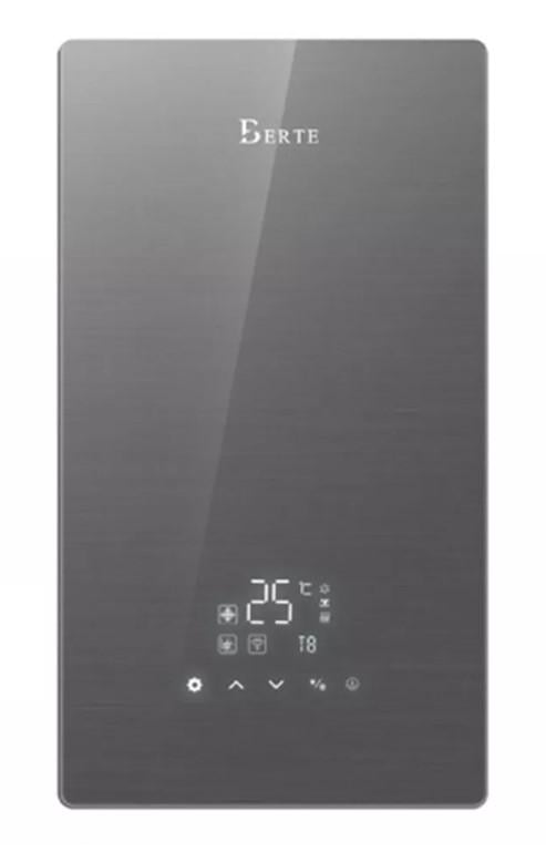 Газовый котел конденсационный ROCTERM Condensing BERTE 32 кВт с Wi-Fi с трубой в комплекте двухконтурный Grey