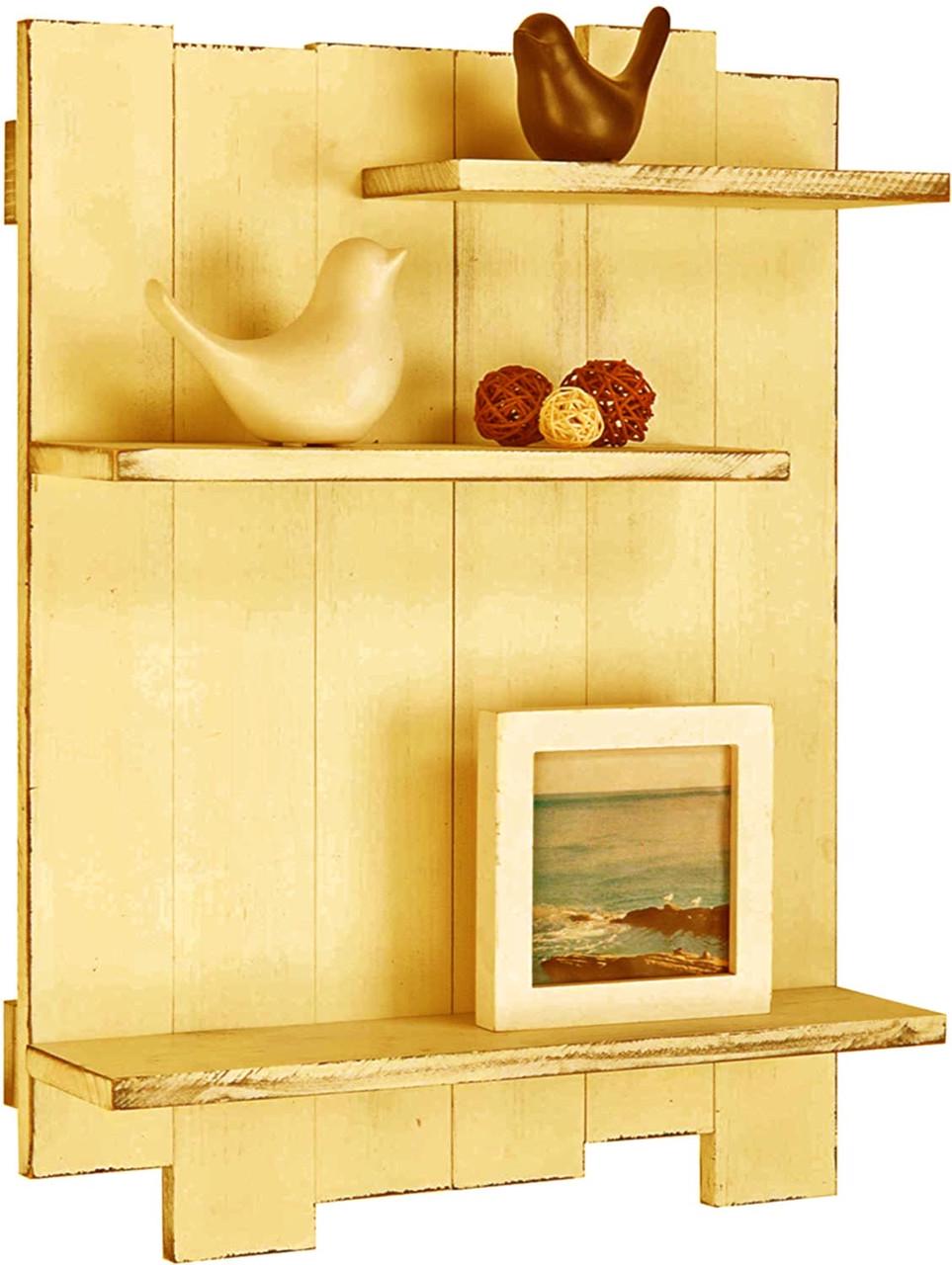 Полка для ванной из дерева Дилинген Лимонад (ВНП/003651)