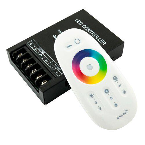 Контроллер RGB OEM 30А-2,4G-Touch Белый