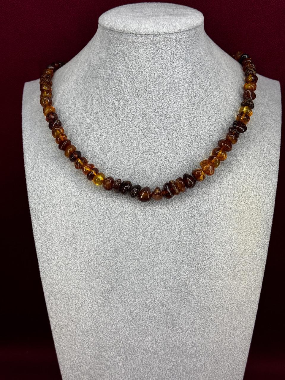 Буси з бурштину лікувальні 48 см (н-849)