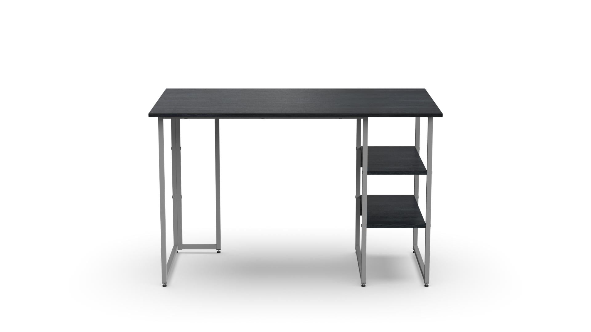 Стол письменный Ferrum-decor Кевин металл/ДСП 16 мм 75x140x70 см Серый/Каштан Арвадонна (FRD-108113)
