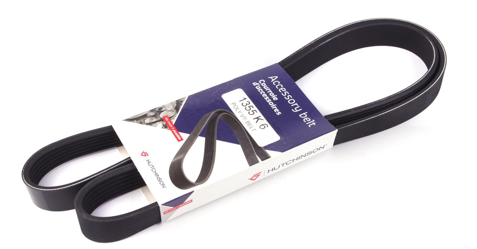 Ремень генератора HUTCHINSON для Citroen Berlingo/Jumpy/Peugeot Expert/Partner 1.6HDI (6PK1355 1355 K 6)