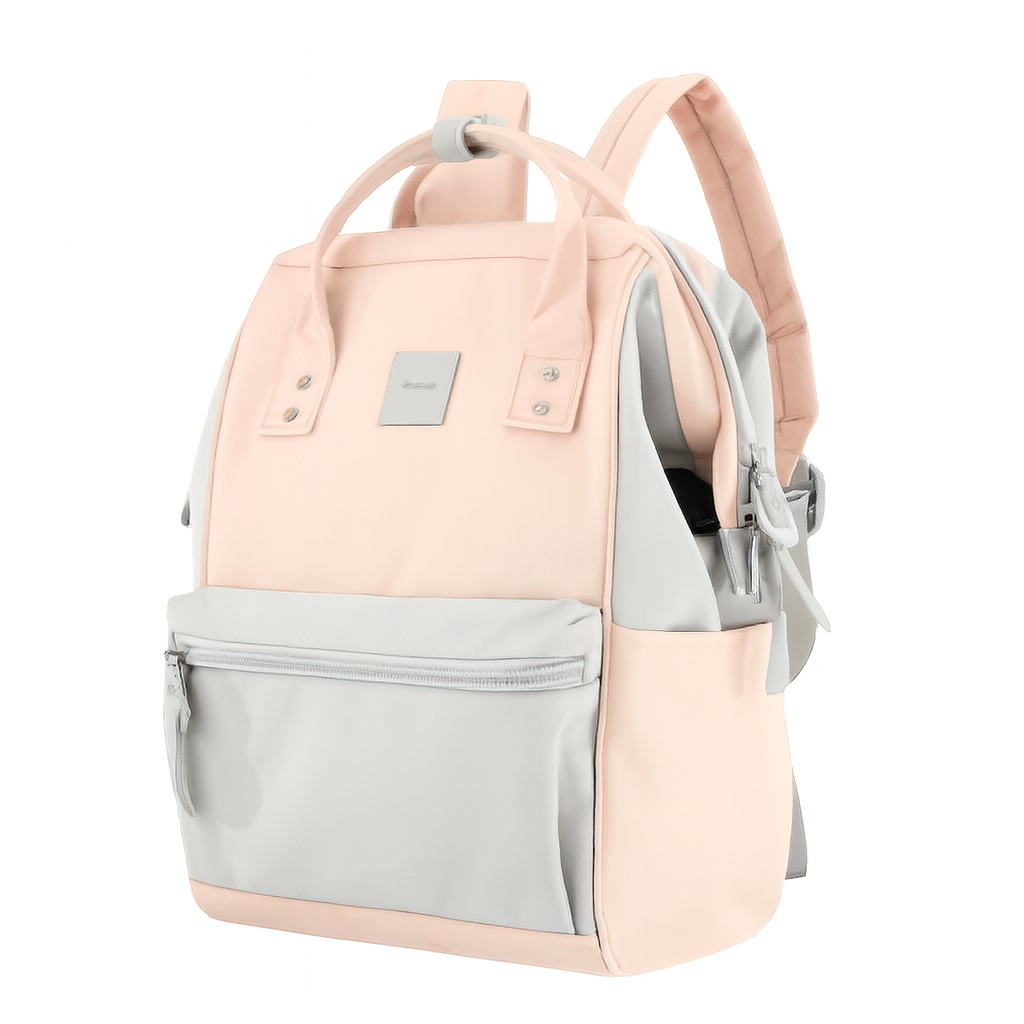 Рюкзак женский для ноутбука Himawari R37002 USB влагостойкий 40х28х17 см Светло-розовый (32163592) Рюкзак женский для ноутбука Himawari R37002 USB влагостойкий 40х28х17 см Светло-розовый (32163592)