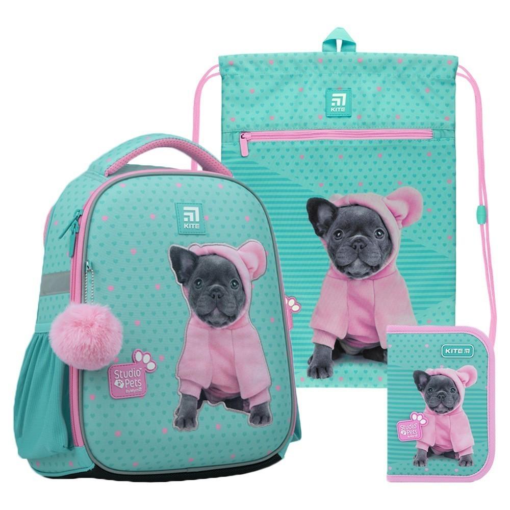 Школьный набор KITE 555S SP-2 рюкзак/пенал/сумка для обуви (SET_SP22-555S-2)