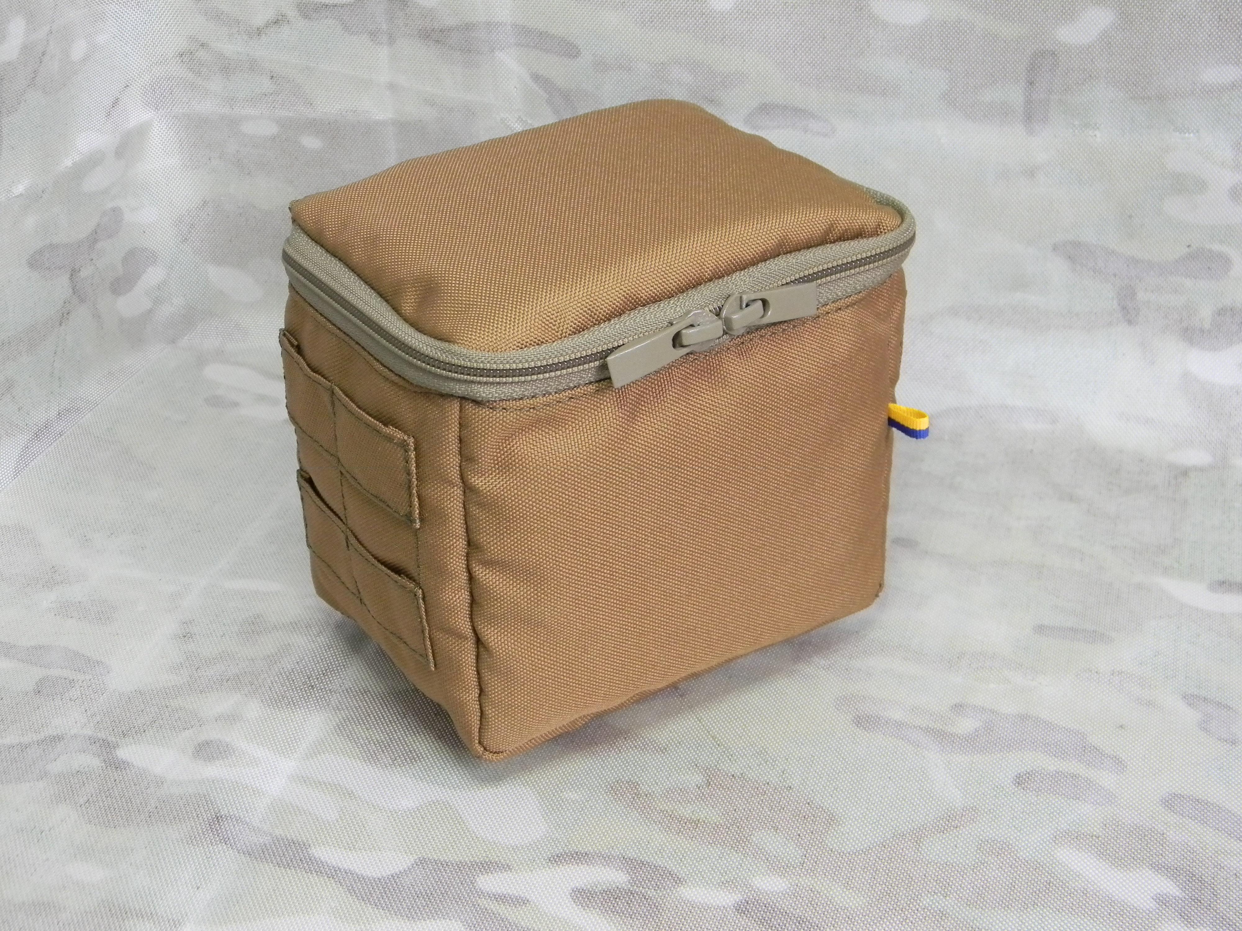 Подсумок чехол для стрелковых наушников Койот (9592857)