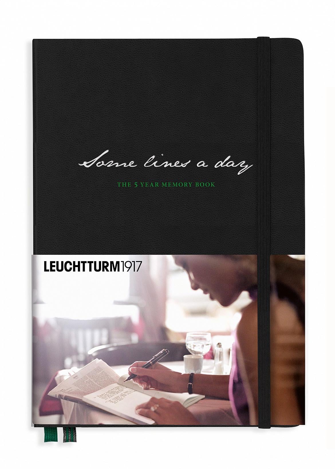 Дневник Leuchtturm1917 Some lines a day на 5 лет Черный (343552)