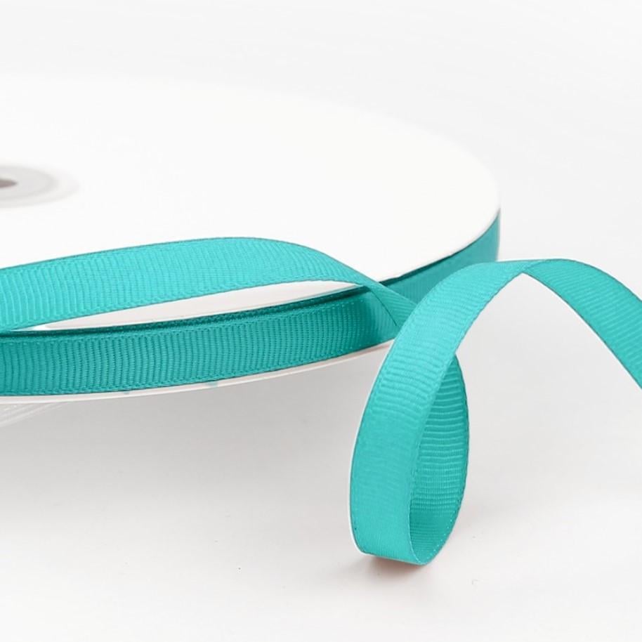 Лента репсовая 0,6 см 91 м 1 шт. Бирюзовый (ЛТ0006р41)