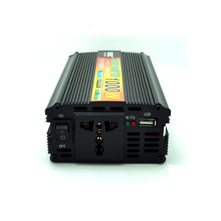 реобразователь инвертор UKC 12V-220V 1000W - фото 4