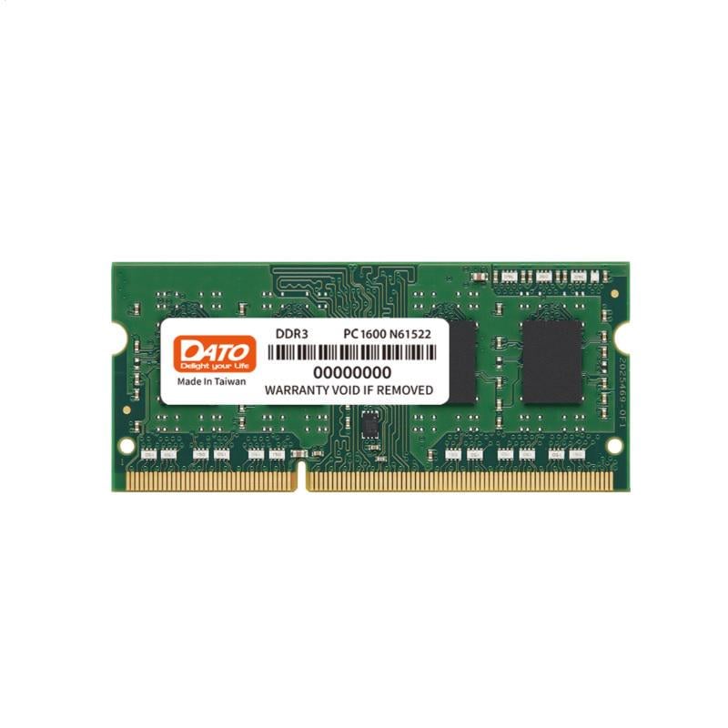 Оперативна пам'ять Dato DDR3 SO-DIMM 4GB/1600 (DT4G3DSDLD16)