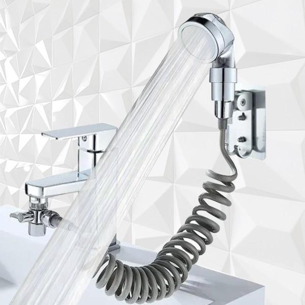 Аератор-душ для крана Modified Faucet With External Showerв умивальник з турмаліном (2035491350) - фото 4