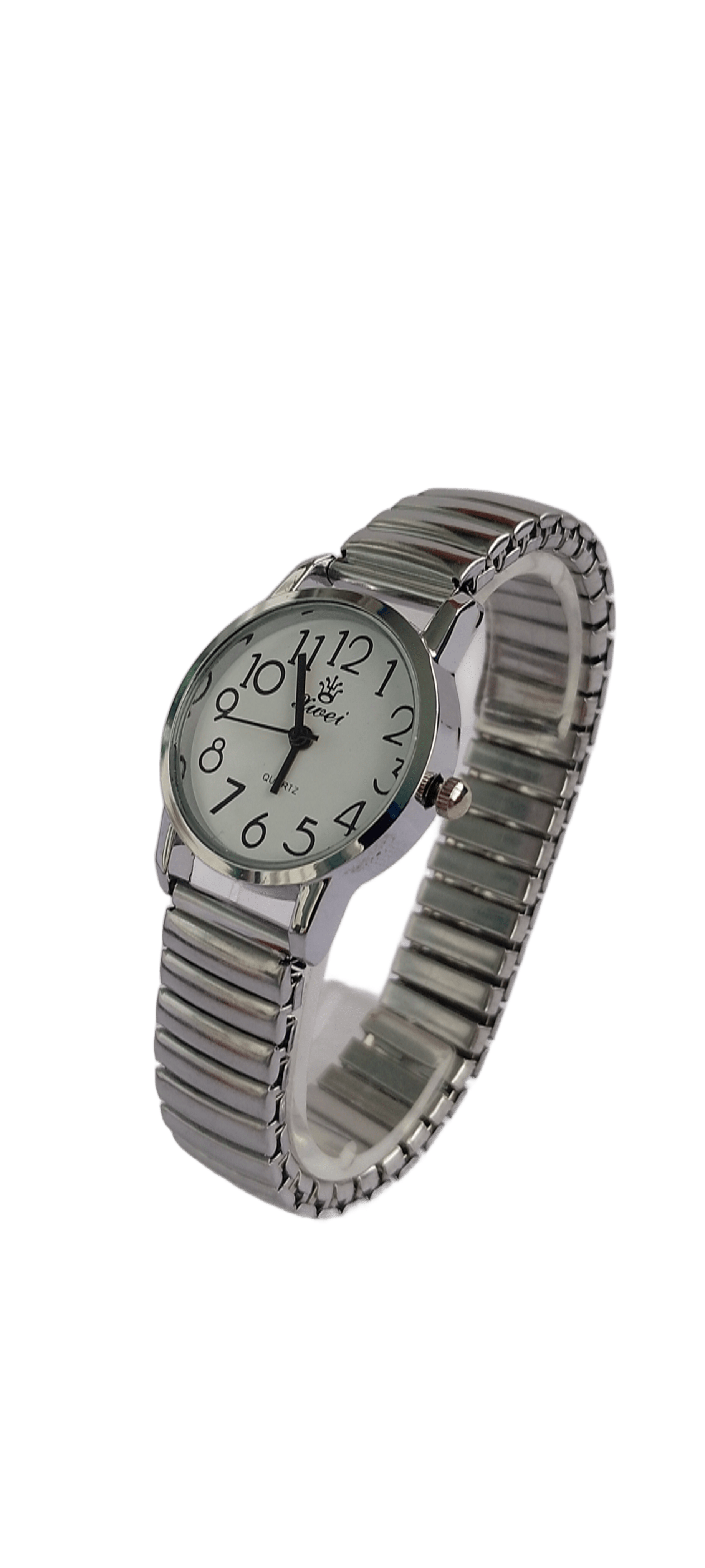 Часы наручные женские Xwei d-28 на металлическом браслете Silver/White/Silver (4186)