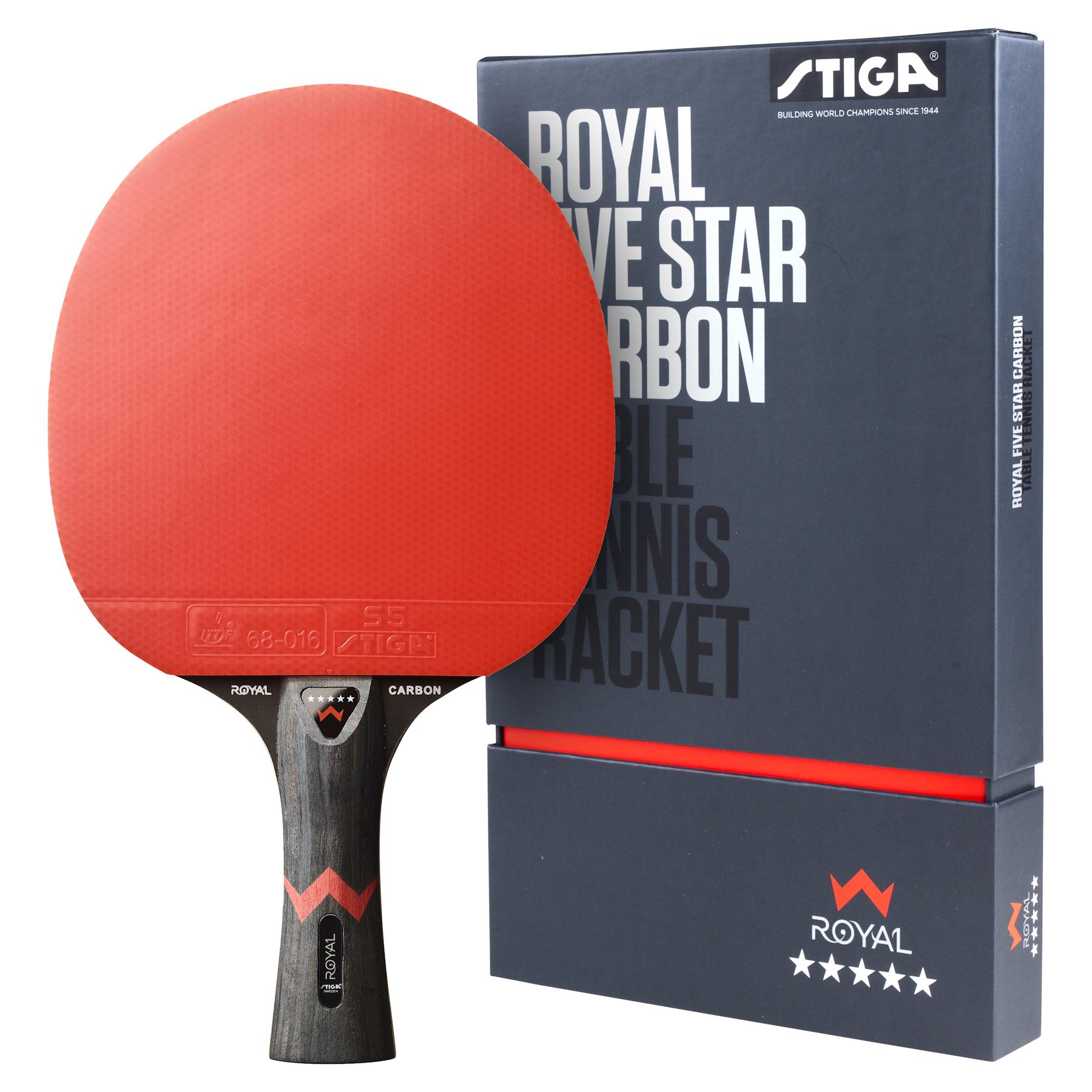 Ракетка для настольного тенниса Stiga Royal Carbon 5 Star FL (1215-2818-01)