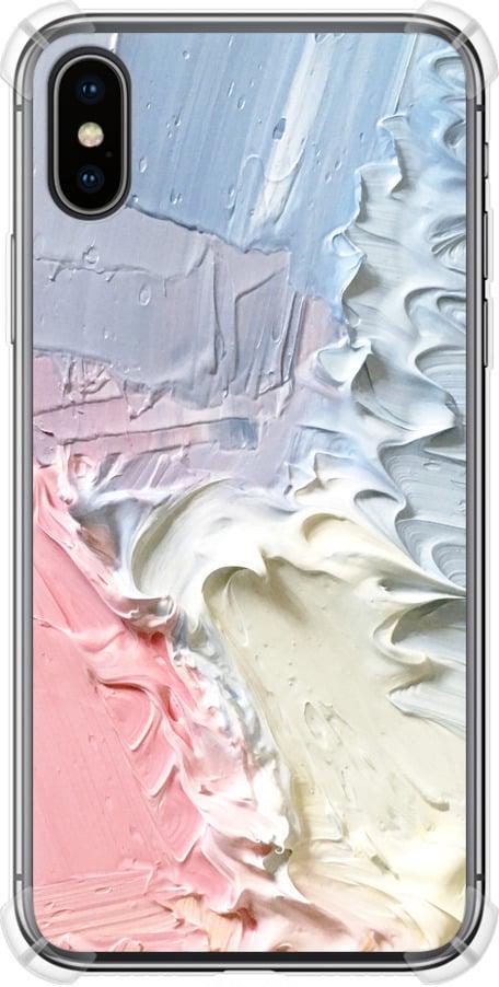 Чехол на iPhone X Пастель v1 (3981sp-1050-42517)