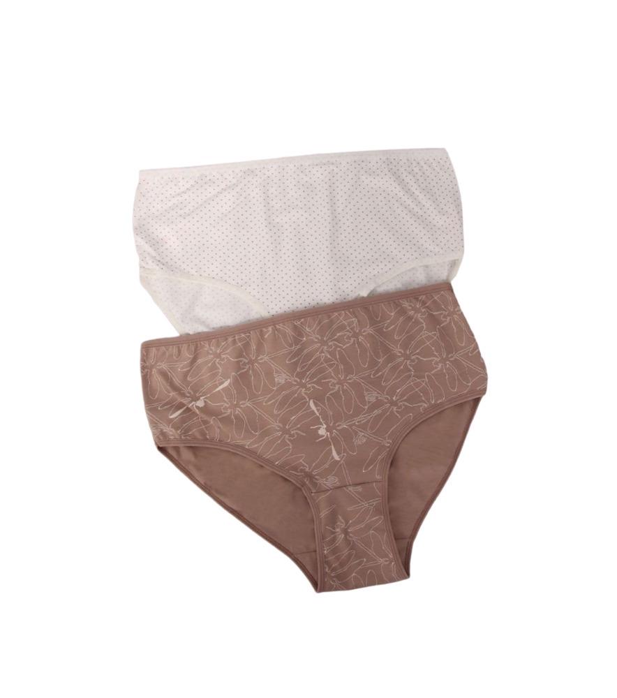 Трусы Dominant 53600-7x05 2:1 женские 2XL Бело-коричневый