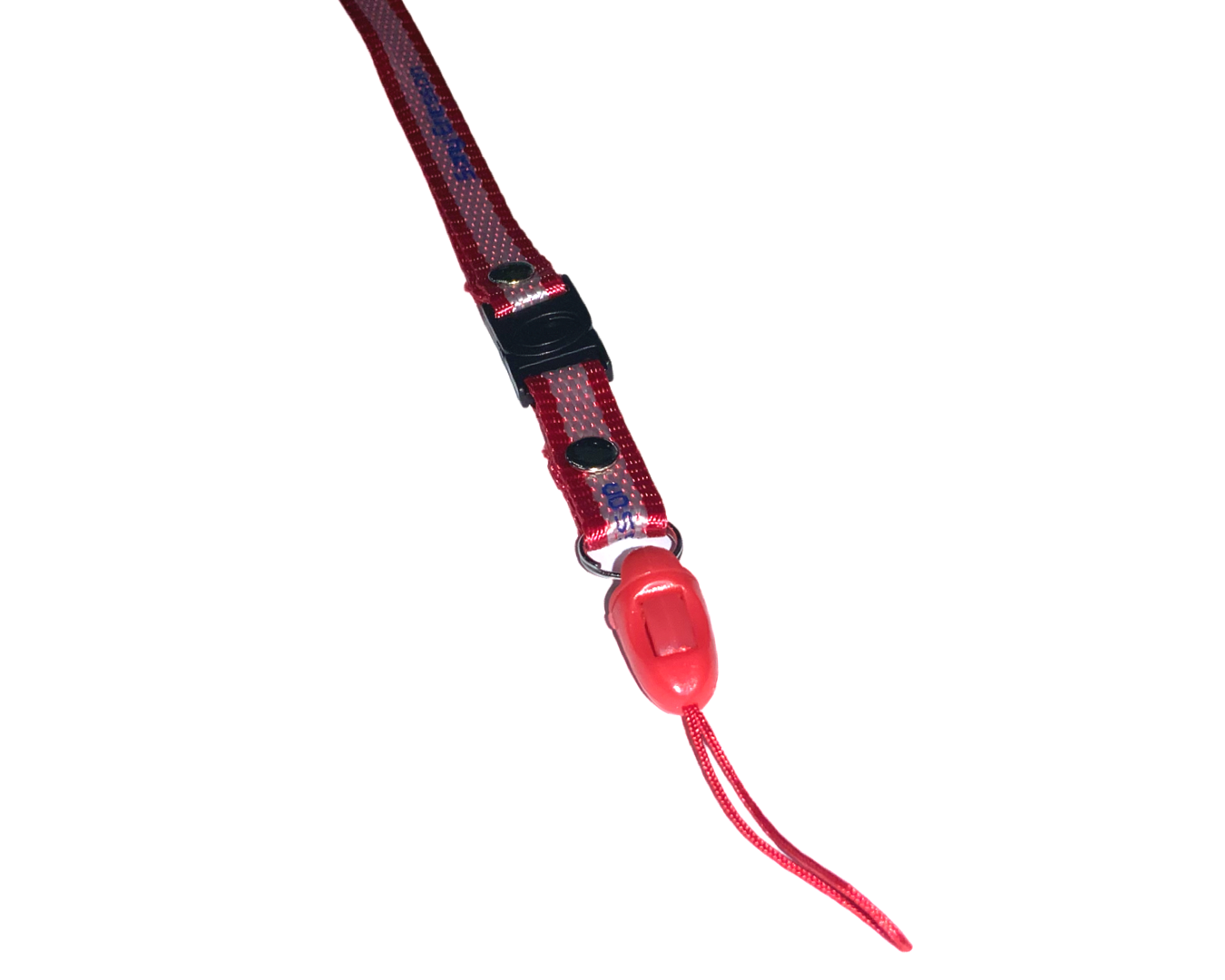Ремешок для гаджетов и аксессуаров на шнурке 49х1,1 см Красный