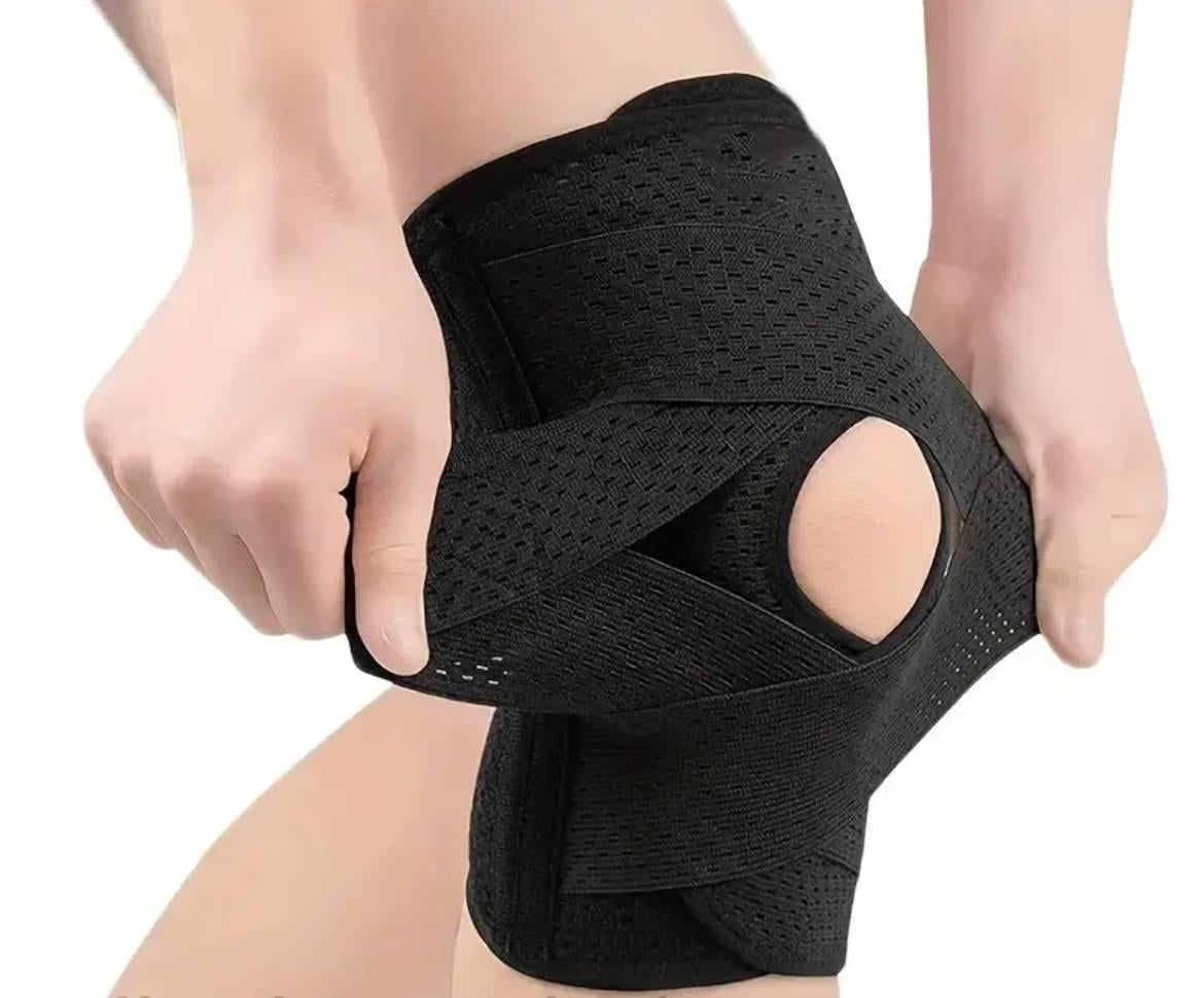 Компресійна регульована підтримка для коліна з боковими стабілізаторами M 36-41 см