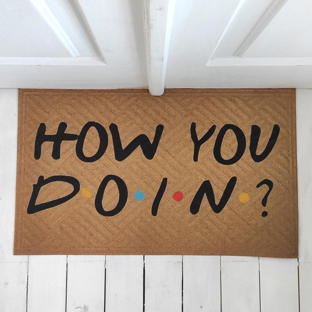 Килимок придверний Presentville з принтом How you doin? Friends (KOV 24L001)