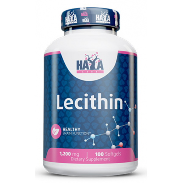 Haya Labs Lecithin Лецитин 1 200 мг 100 капс.