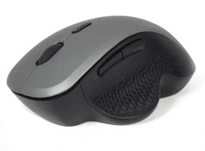 Мышь беспроводная оптическая Gembird MUSW-6B-02-BG 1600 DPI 6 кнопок от батарейки Черный (29702022) - фото 2 Мышь беспроводная оптическая Gembird MUSW-6B-02-BG 1600 DPI 6 кнопок от батарейки Черный (29702022) - фото 2