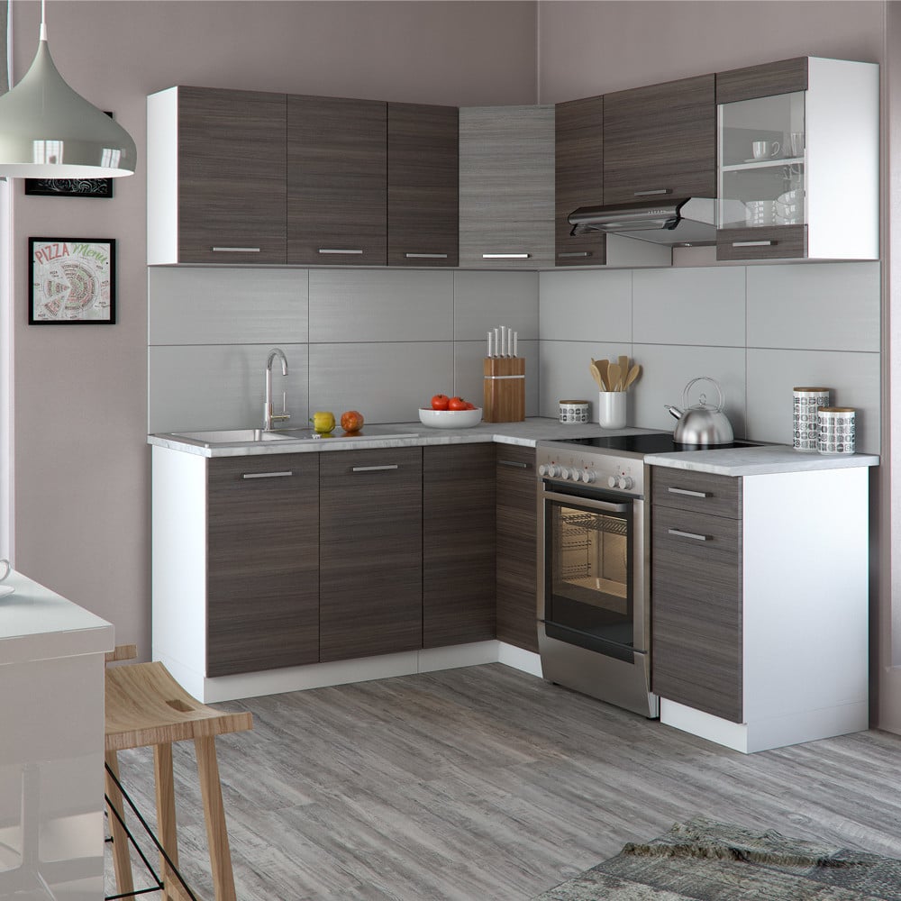 Кухня угловая Vicco Rick 190 см Дакар - фото 3 Кухня угловая Vicco Rick 190 см Дакар - фото 3