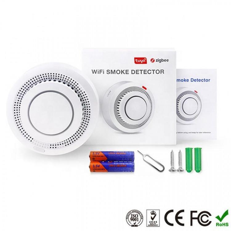 Датчик диму Tuya Wifi Smoke Detector з сиреною та оповіщенням на смартфон - фото 10