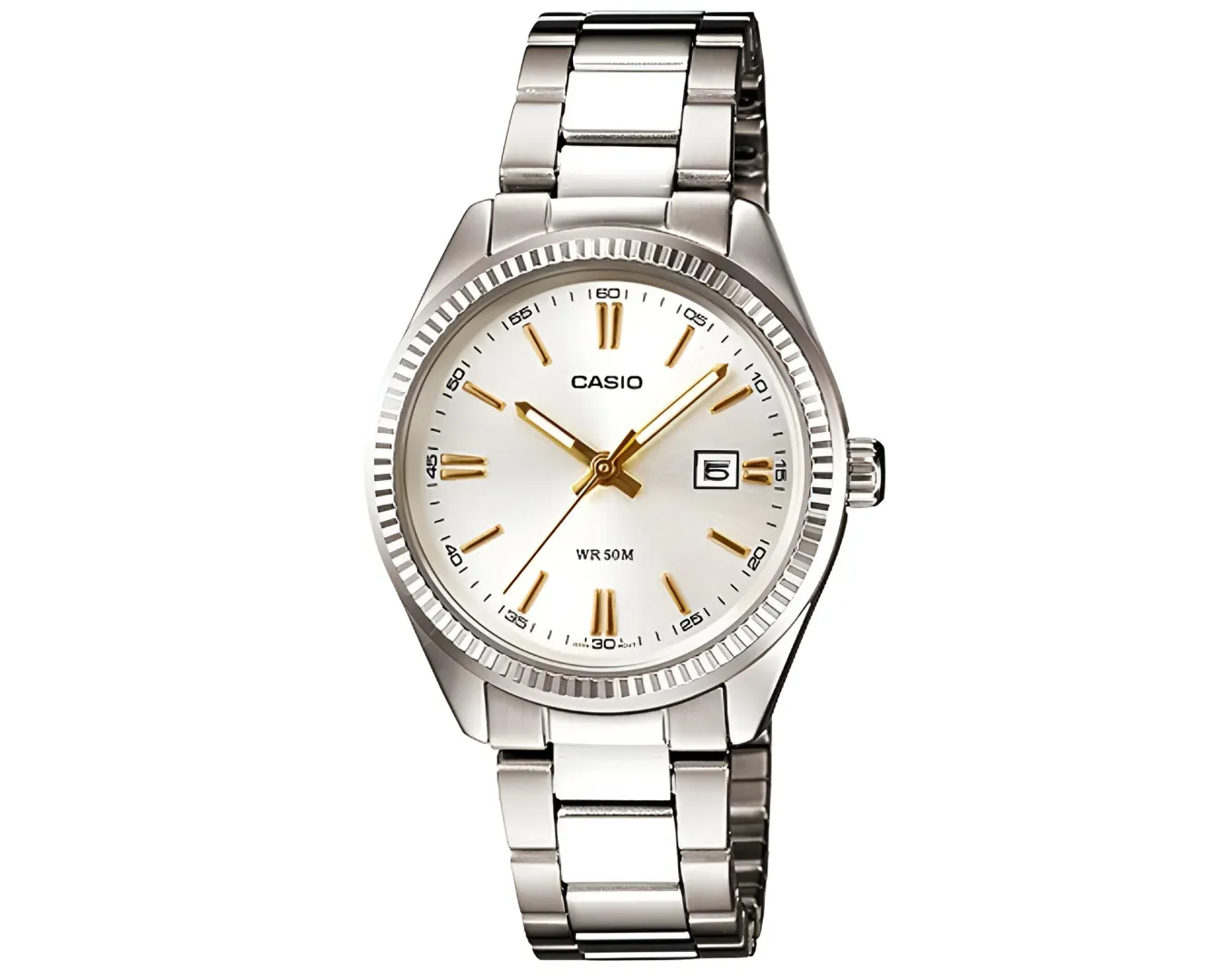 Наручний годинник жіночий Casio Casio LTP-1302D-7A2 d 30 мм Срібний/Білий