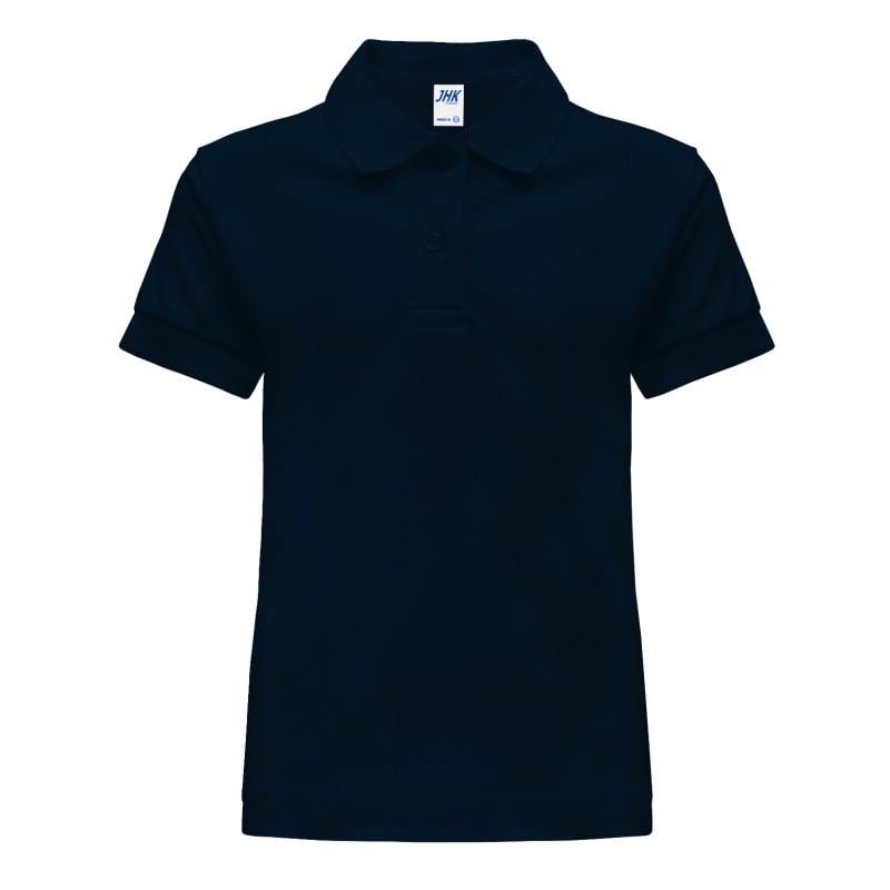 Футболка детская JHK KID POLO 1/2 Темно-синий (NY) Футболка детская JHK KID POLO 1/2 Темно-синий (NY)