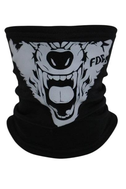 Бафф Pancer Protection флис зима волк Черный (3572556)