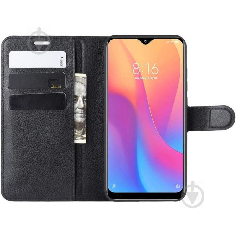 Чохол-книжка Litchie Wallet для Xiaomi Redmi 8A Black (hub_RtOq70270) - фото 5