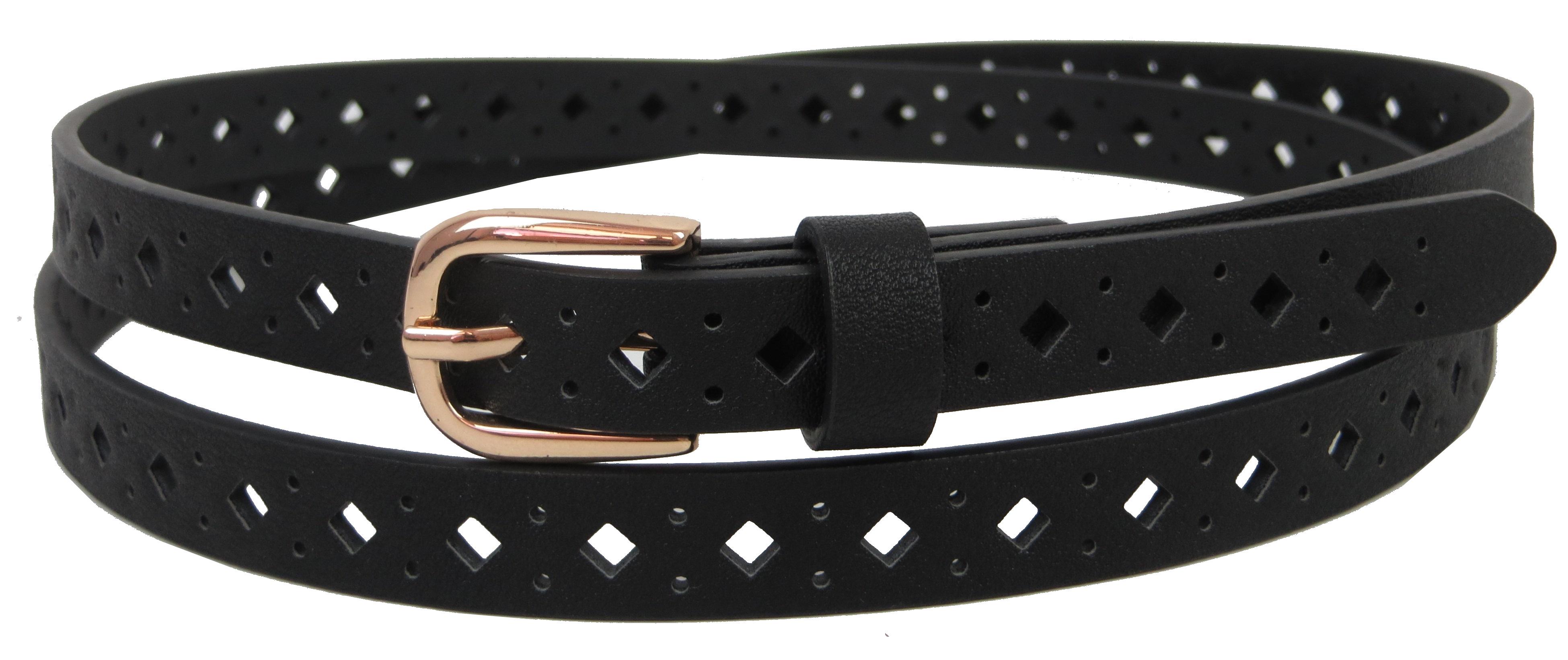 Жіночий ремінь C&A зі штучної шкіри Чорний (2112647-1)