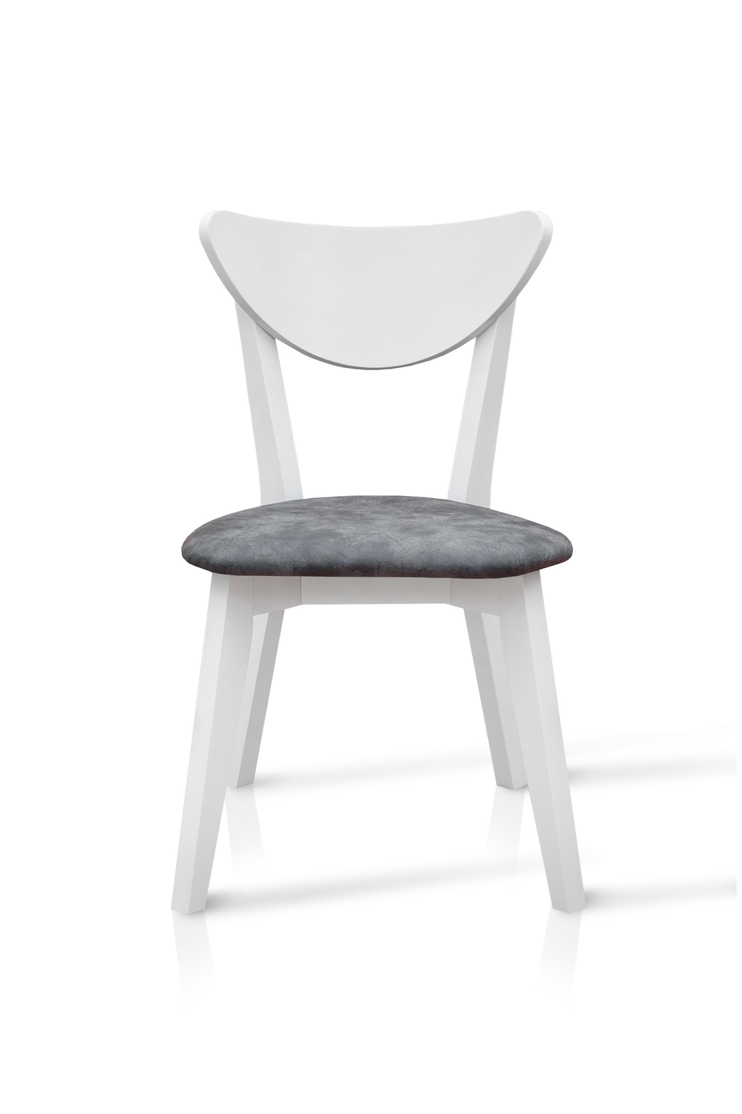 Стілець для кухні та вітальні УЛЬТРА Лукас 600х810х500 мм Білий/Вавілон (GAА0053950) - фото 1 Стілець для кухні та вітальні УЛЬТРА Лукас 600х810х500 мм Білий/Вавілон (GAА0053950) - фото 1