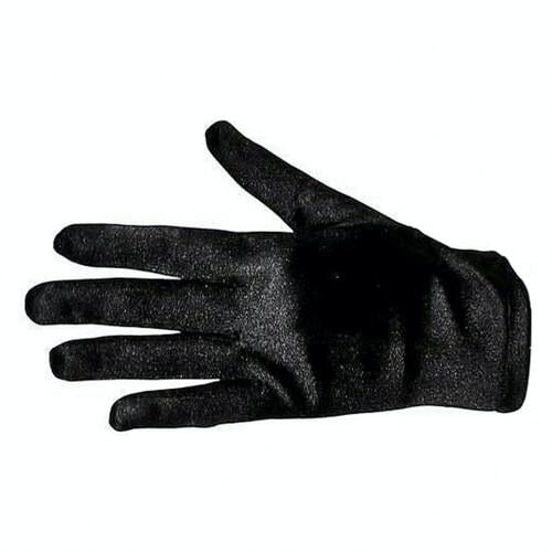 Перчатки короткие атласные SETA Decor 99-243BLK