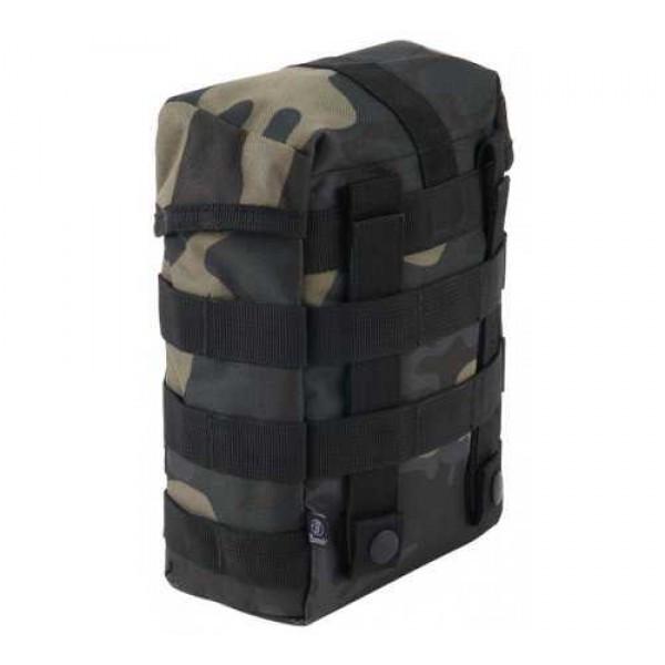 Сумка-підсумок Brandit Molle Pouch Fire 20х15х8 см Black Camouflage (8047-4) - фото 2