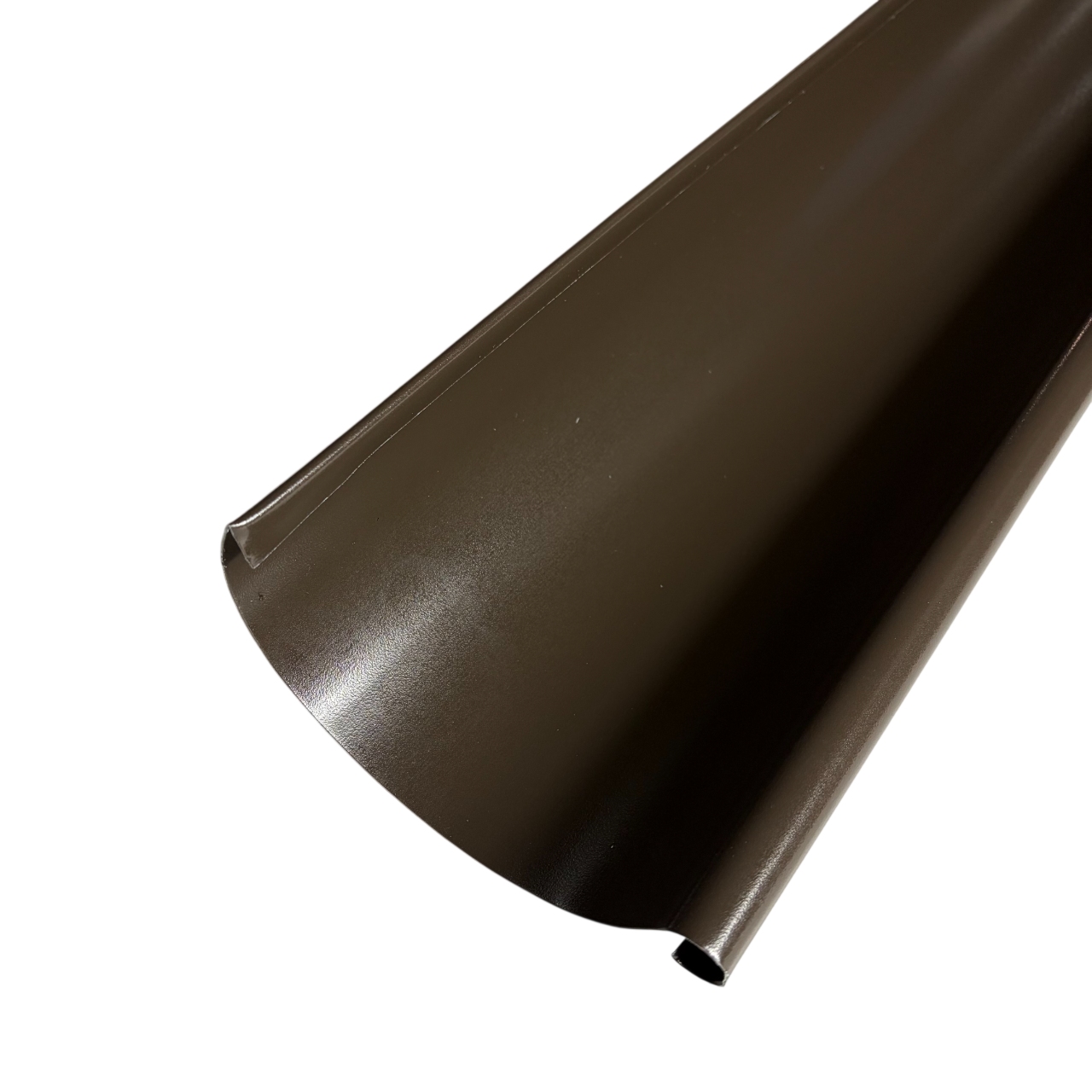 Желоб водосточный Alpine 125/90 мм 2 м RAL 8019 Темно-коричневый (010011)