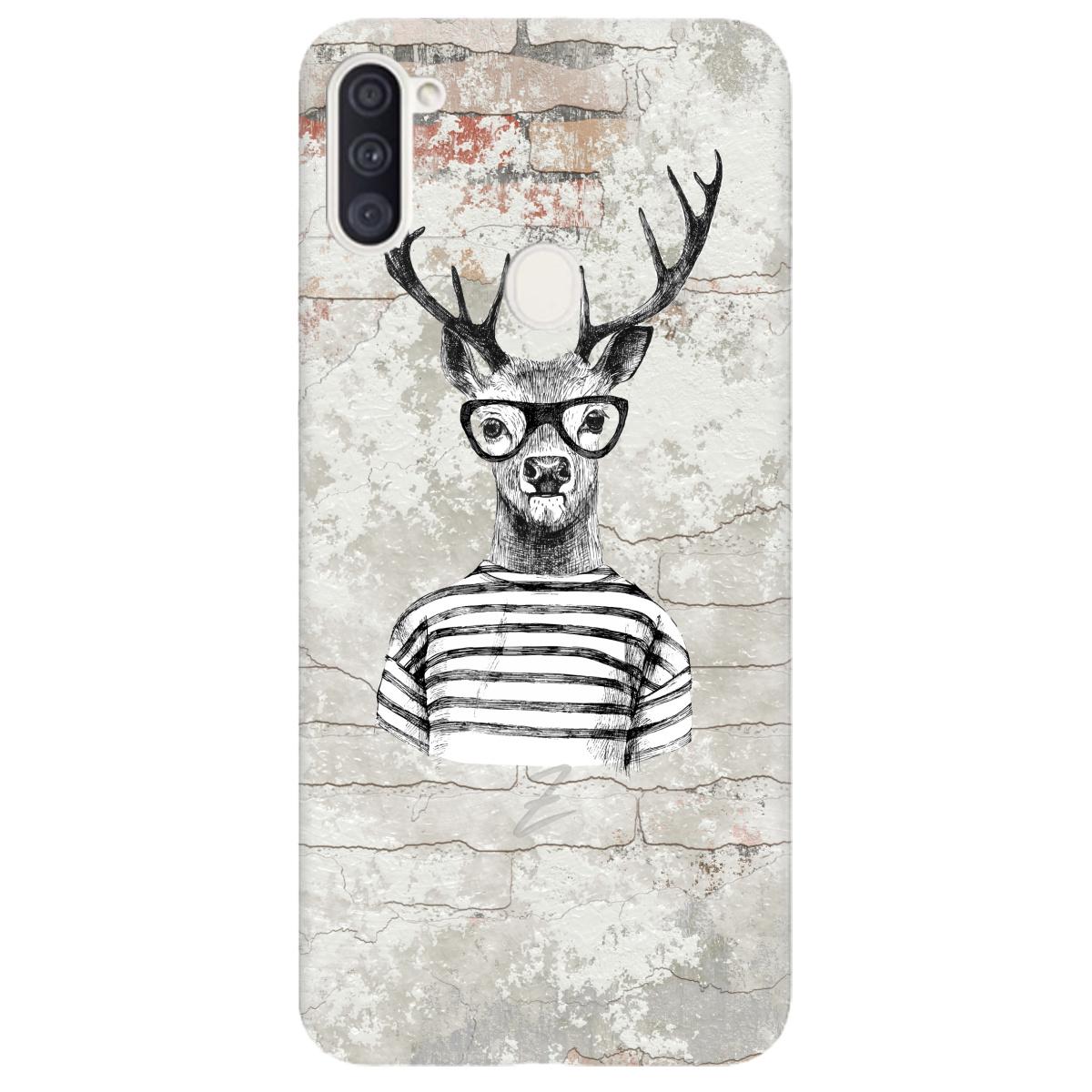 Силиконовый чехол Zorrov для Samsung Galaxy A11 - Deer (14140040053090649)