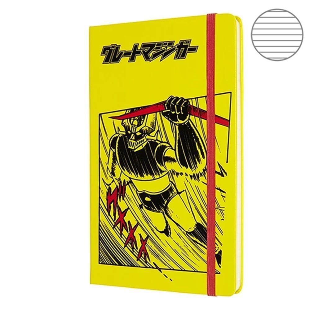 Блокнот Moleskine Gō Nagai Super Robot средний Желтый (LEGNQP060B) - фото 2