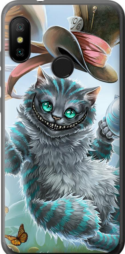 Чехол на Xiaomi Mi A2 Lite Чеширский кот 2 (3993u-1522-42517)