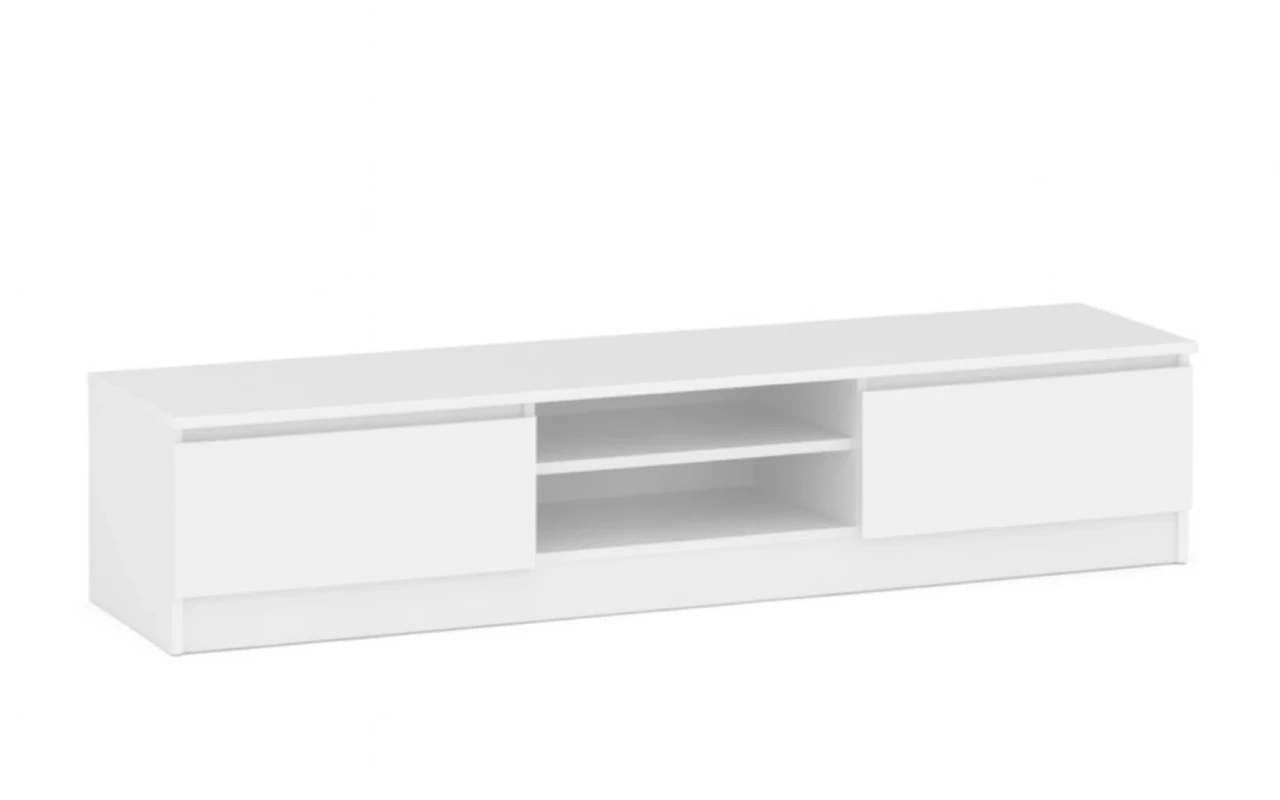 Тумба под ТВ Мебель-Сервіс 2Д Bruklin 1604х400х330 мм Белый (28553786) Тумба под ТВ Мебель-Сервіс 2Д Bruklin 1604х400х330 мм Белый (28553786)