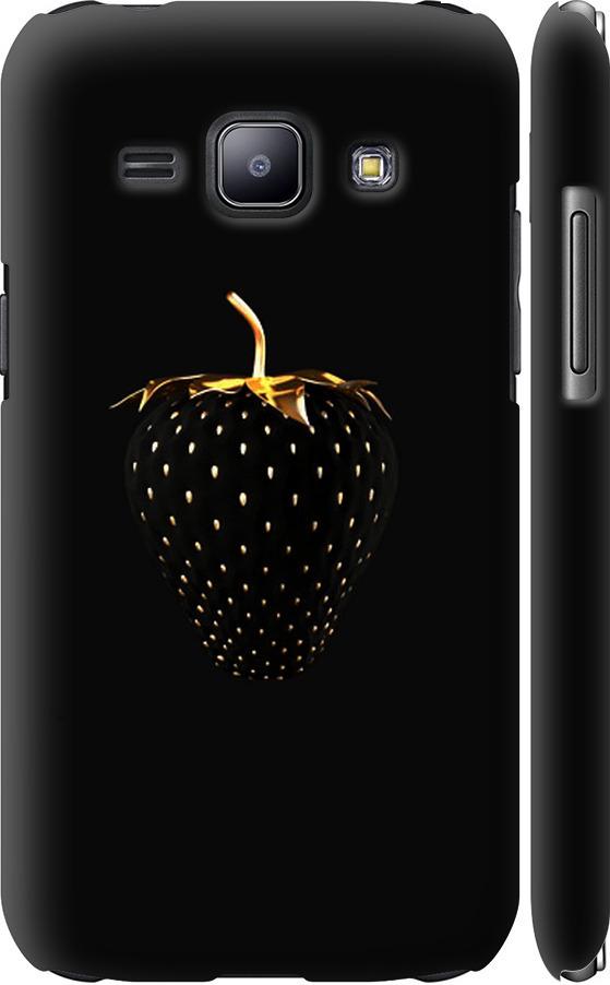 Чехол на Samsung Galaxy J1 J100H Черная клубника (3585m-104-42517)