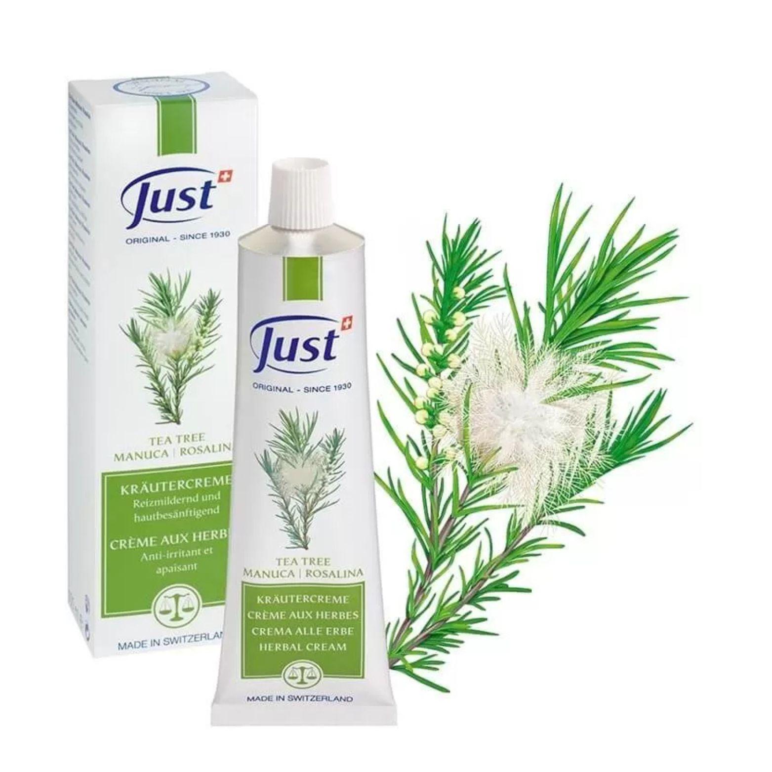 Крем антисептичний Just Чайне Дерево/Манука/Розаліна/Tea Tree/Rosalina 30 мл Крем антисептичний Just Чайне Дерево/Манука/Розаліна/Tea Tree/Rosalina 30 мл